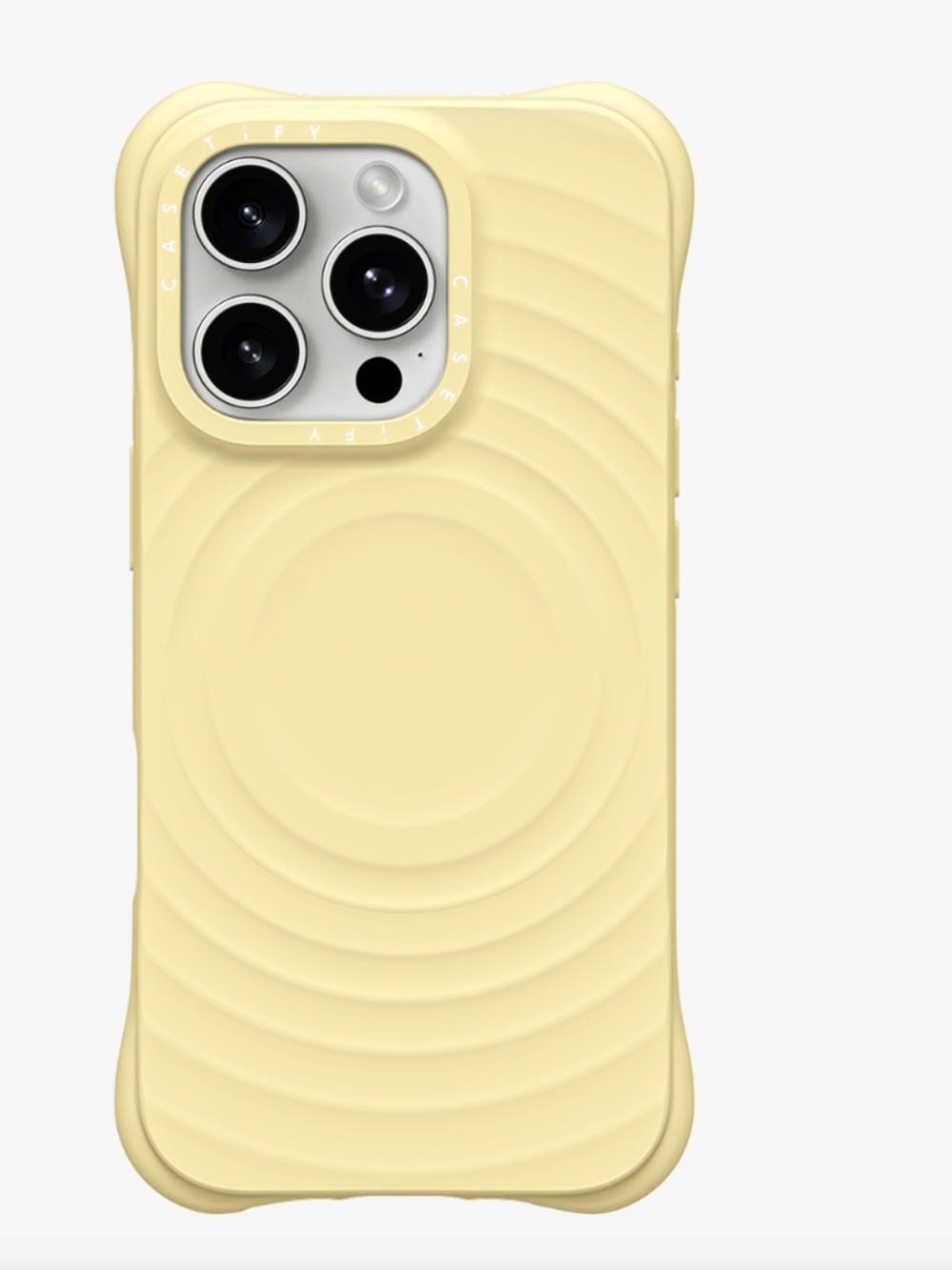 Ripple Case - Sorbet Yellow - iPhone 16 pro